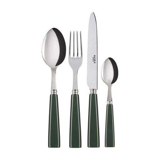 Icône cutlery set 4 - piece Dark Green - Cutlery sets - Sabre