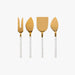 Cheese knife set pearl in set of 4 Spoon Club - FOODIES IN HEELS