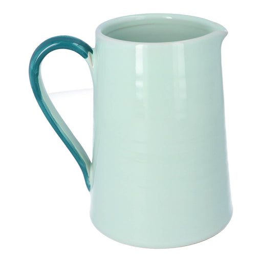 Carafe Acquamarine with Emerald handle 1.4L - Carafes - Enza Fasano