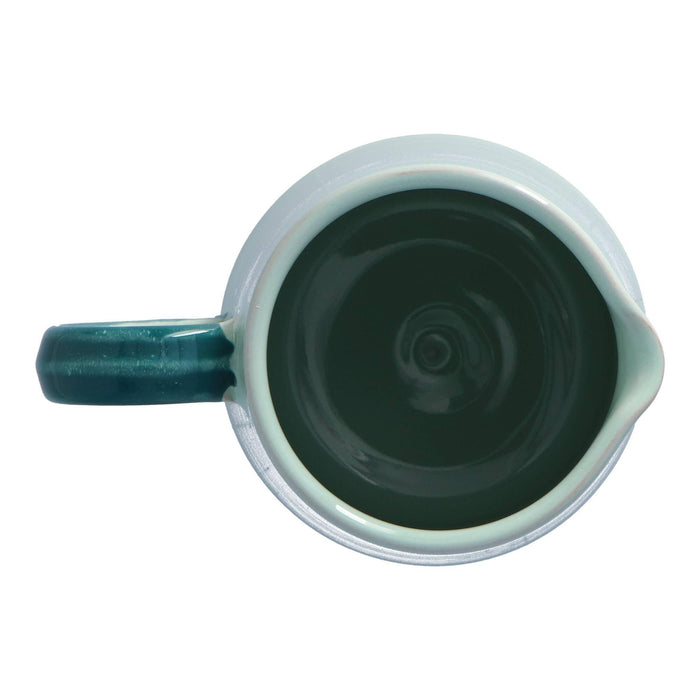 Carafe Acquamarine with Emerald handle 1.4L - Carafes - Enza Fasano