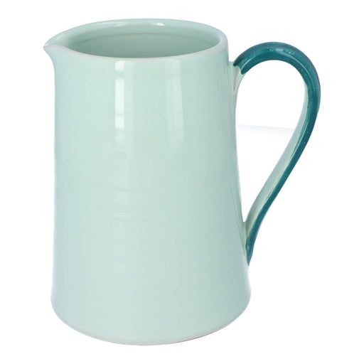 Carafe Acquamarine with Emerald handle 1.4L - Carafes - Enza Fasano