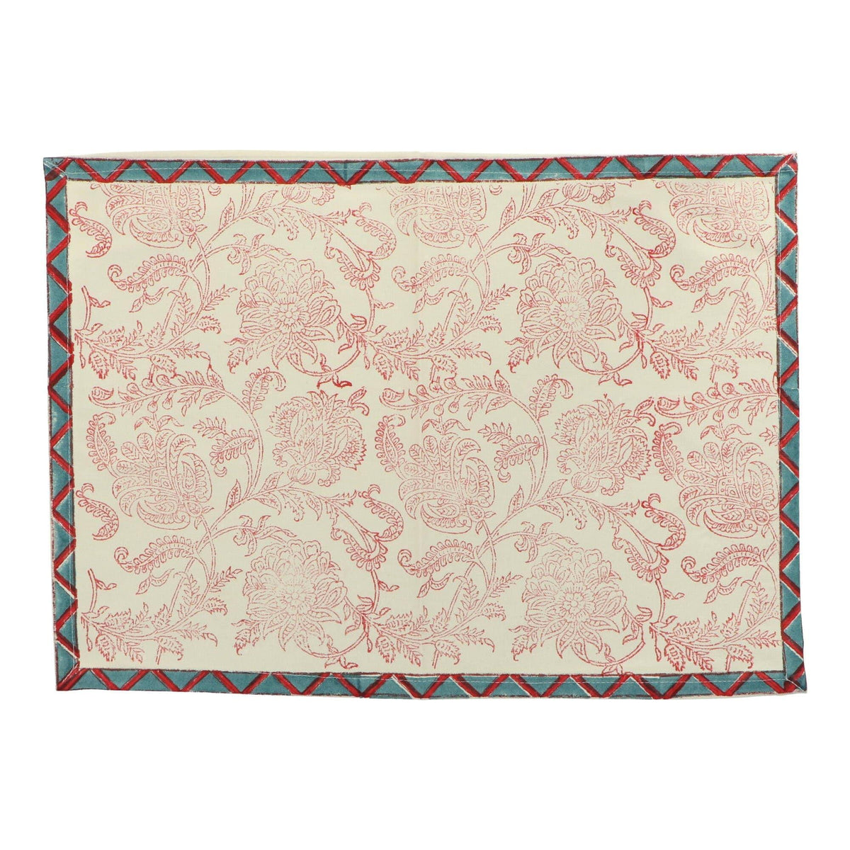 ketak cotton placemats 475x325cm (set of 4) fabindia