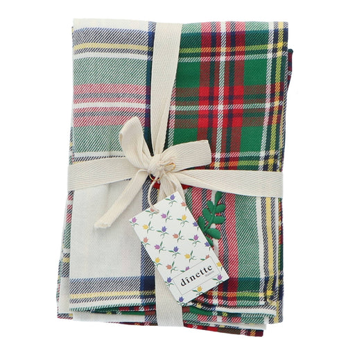 Keukenhanddoek Highland Snow 50x70 cm (set van 2) - Keukenhanddoeken - Maison Dinette