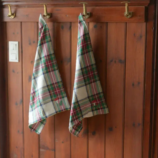 Keukenhanddoek Highland Snow 50x70 cm (set van 2) - Keukenhanddoeken - Maison Dinette