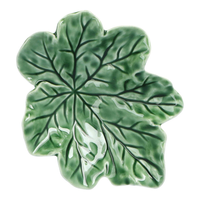 Bowl leaf green 14cm - Bowls - Bordallo Pinheiro