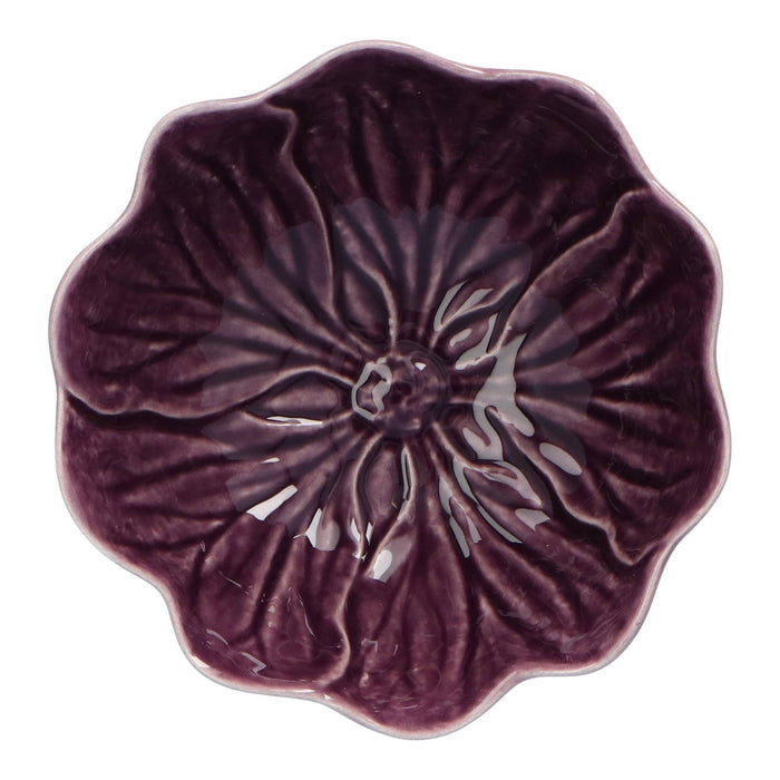 Bowl Flora purple 12,5cm - Bowls - Bordallo Pinheiro