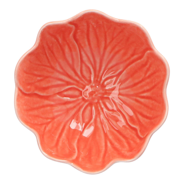 Bowl Flora salmon 12,5cm - Bowls - Bordallo Pinheiro
