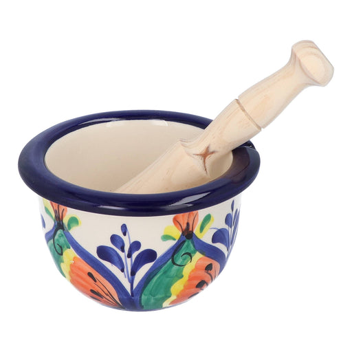 Bowl Las Flores with mortar 14cm - Bowls - LIST - designs