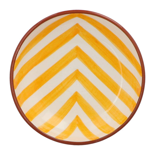 Bowl with chevron pattern yellow 9cm Casa Cubista - FOODIES IN HEELS