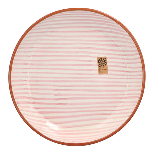 Bowl with narrow stripe pattern mauve 15cm Casa Cubista - FOODIES IN HEELS