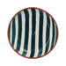 Bowl with stripe pattern teal 9cm Casa Cubista - FOODIES IN HEELS