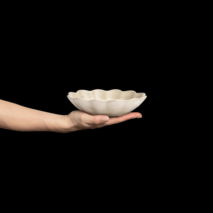 Bowl Oyster 18cm sand - Bowls - Mateus