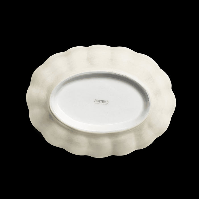 Bowl Oyster 23cm sand - Bowls - Mateus