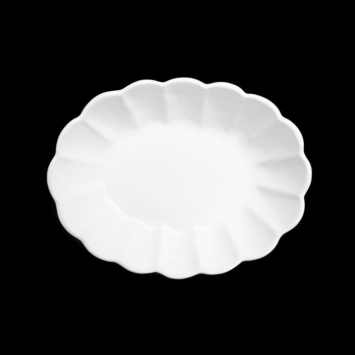 Bowl Oyster 23cm white Mateus - FOODIES IN HEELS