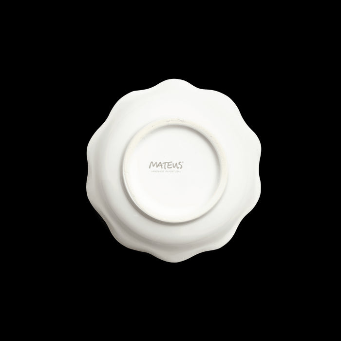 Bowl Oyster mini 13cm white - Bowls - Mateus