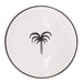 Bowl palm tree white black Pizzolato 19cm Enza Fasano - -. FOODIES IN HEELS