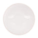 Bowl Pizzolato Bianco 19cm - Bowls - Enza Fasano