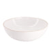 Bowl Pizzolato Bianco 19cm - Bowls - Enza Fasano