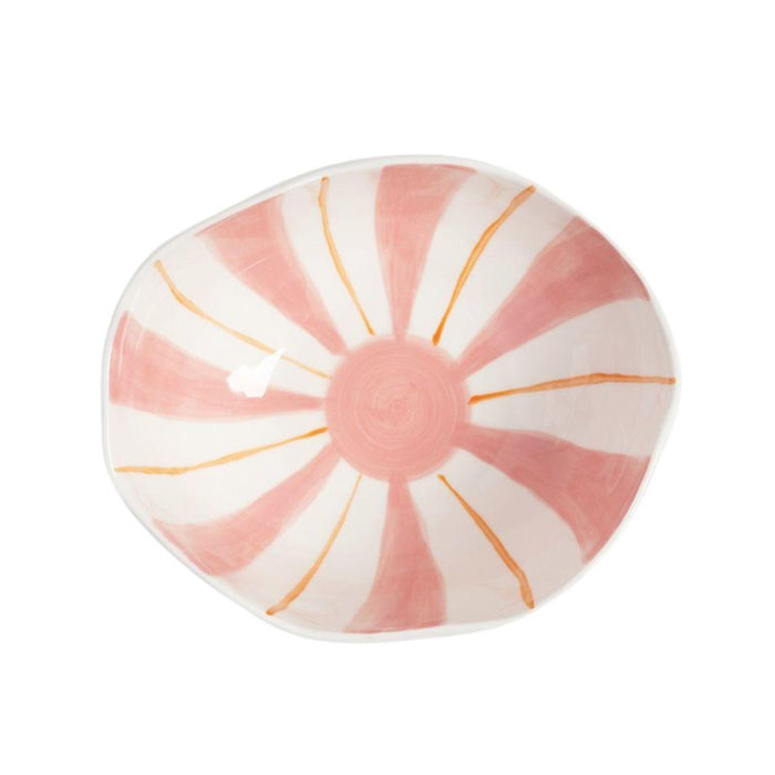 Bowl porcelain Pink Ray 16,5cm (set of 2) &Klevering - -. FOODIES IN HEELS