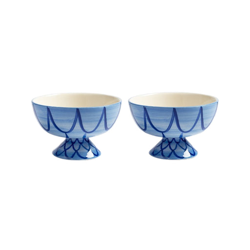 Kom Sirène blauw (set van 2) - Kommen - &Klevering