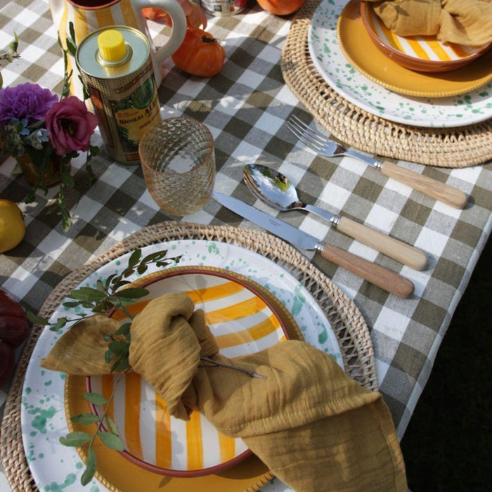 Lavandou cutlery set 4-piece olive wood Sabre - -. FOODIES IN HEELS