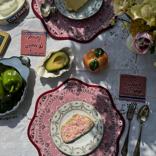 Lily Paisley Placemat 39cm (set van 2) - Placemats - Club Carlotta