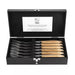 Luxury Line forks oak Stonewash in deluxe case (set of 6) - Cutlery - Laguiole Style de Vie