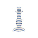 Marinière candlestick ceramic 24cm - Candlesticks - Anna + Nina