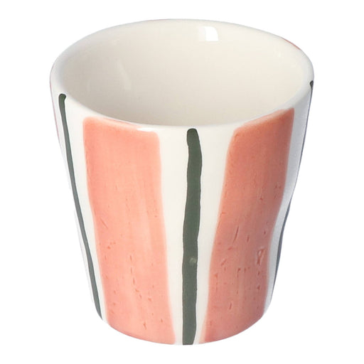 Mok Lungo Coffee Linear Marron 8,5cm - Mokken - Duro Ceramics
