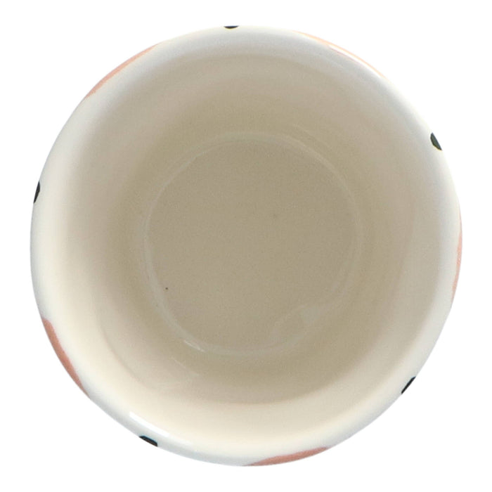 Mok Lungo Coffee Linear Marron 8,5cm - Mokken - Duro Ceramics