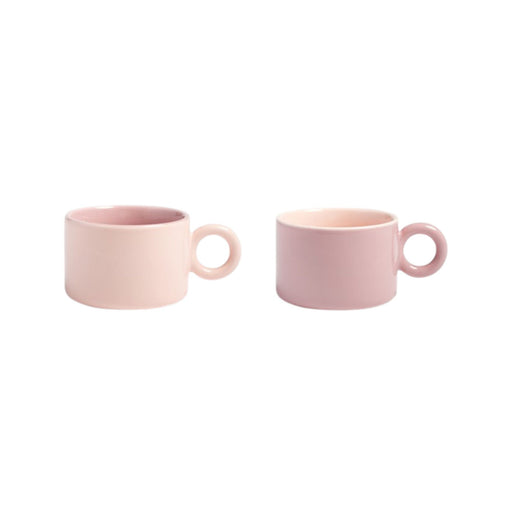 Mokken Chiquito Pink (set van 2) - Kopjes - &Klevering