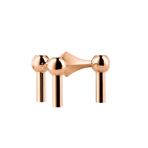 Nagel kaarsenhouder rose gold (stapelbaar) - Kandelaren - Stoff Nagel