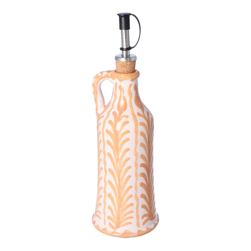 Olijfoliefles Granada peach 20cm - Olie/azijn flessen - Lenta Living