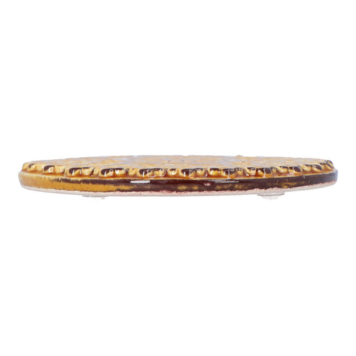 Coaster ceramic honey brown - Coasters - Duro Ceramics