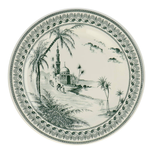 Breakfast plate assortment Les Depareillees Vert 23,2cm (set of 6) - Small plates - Gien