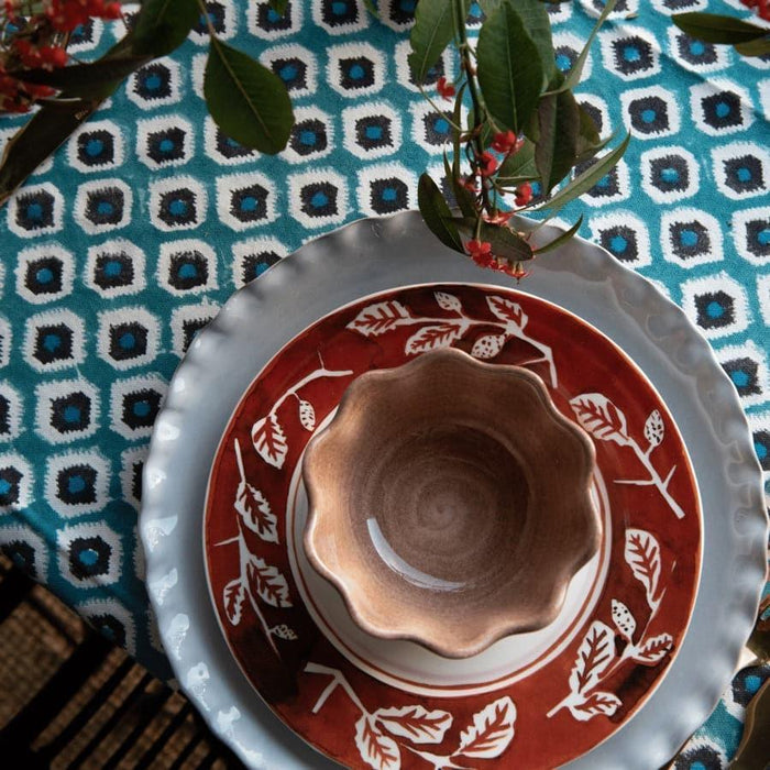 Breakfast plate Complements Twist stone 23cm - Small plates - Nosse