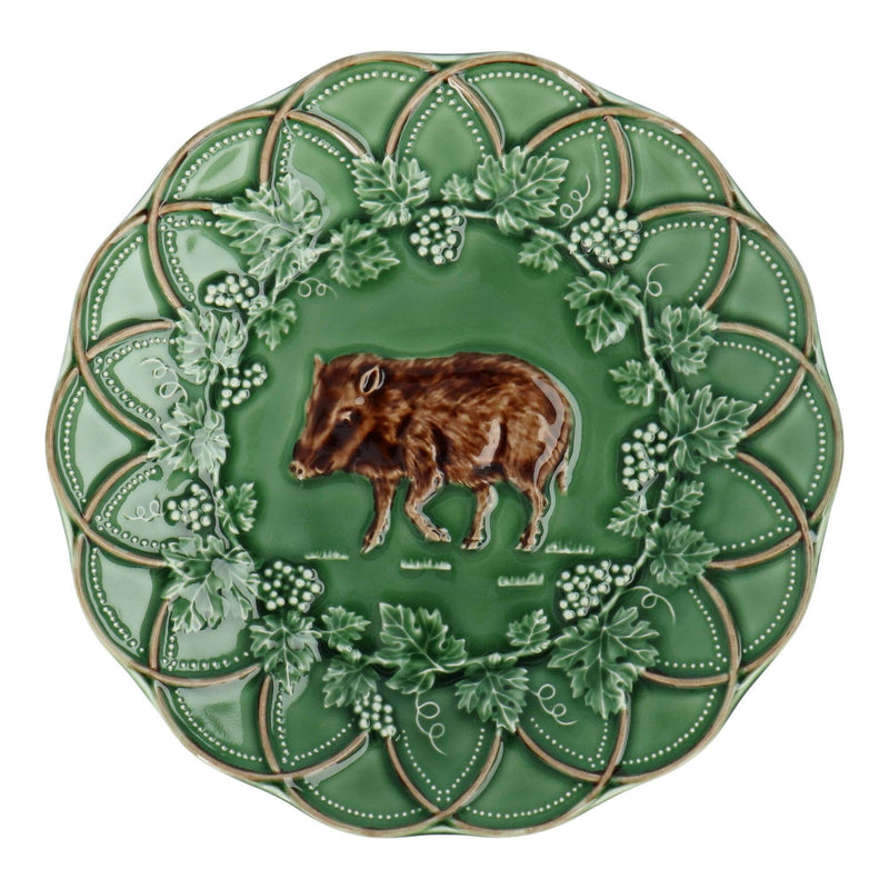 Breakfast plate boar Woods collection 24cm - Small plates - Bordallo Pinheiro