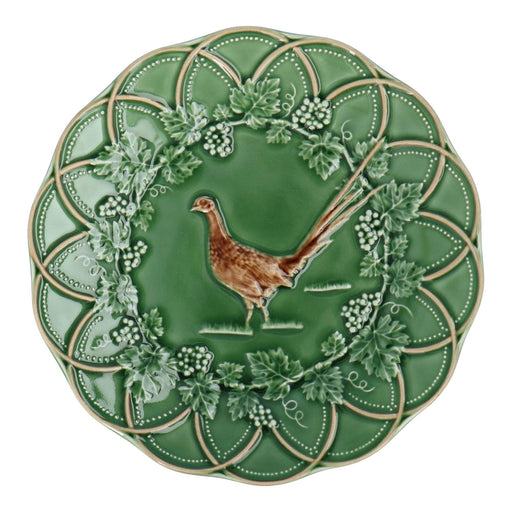 Breakfast plate Pheasant Woods collection 24cm Bordallo Pinheiro -. FOODIES IN HEELS