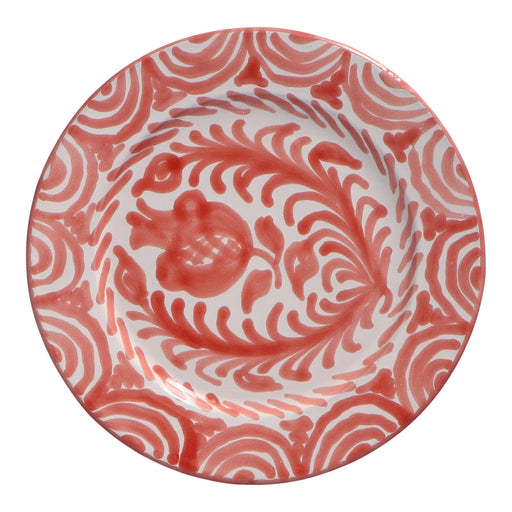 Ontbijtbord Granada Pomegranate coral 20cm - Kleine borden - Lenta Living