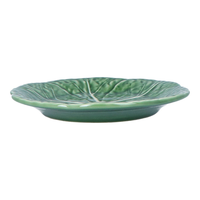 Breakfast plate cabbage leaf green 19cm - Small plates - Bordallo Pinheiro