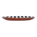 Breakfast plate with stripe pattern black 23cm - Small plates - Casa Cubista