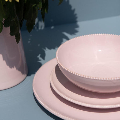 Breakfast plate Pizzolato Dusty pink 21cm - Small plates - Enza Fasano