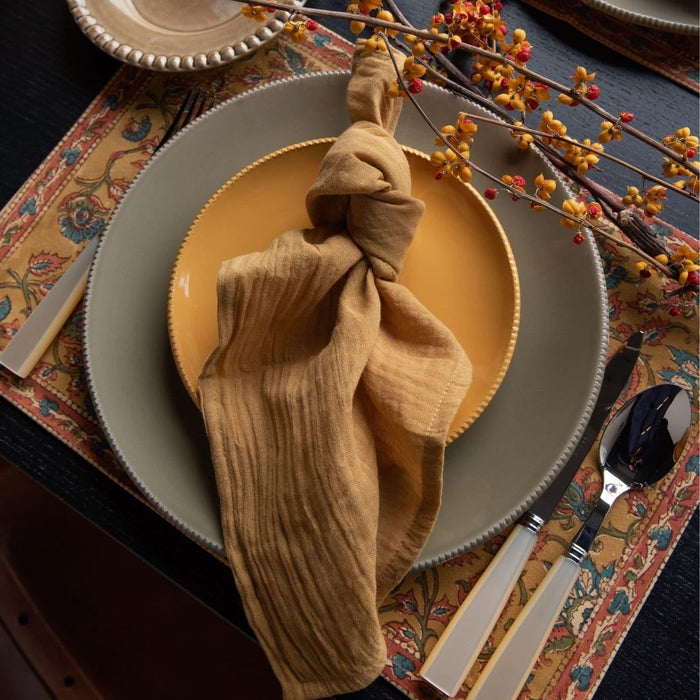 Ontbijtbord Pizzolato Mustard 21cm - Kleine borden - Enza Fasano