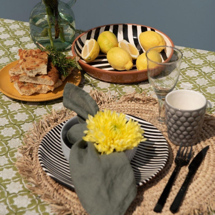 Ontbijtbord Pizzolato Mustard 21cm - Kleine borden - Enza Fasano