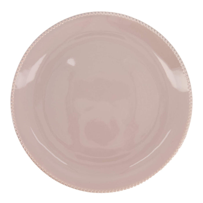 Breakfast Plate Pizzolato Taupe 21cm Enza Fasano - FOODIES IN HEELS