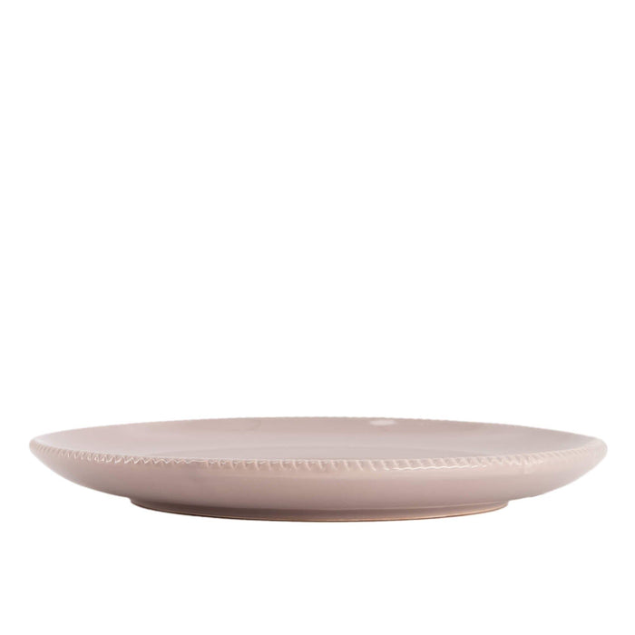 Breakfast Plate Pizzolato Taupe 21cm Enza Fasano - FOODIES IN HEELS