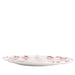 Breakfast plate check pattern white brown smooth edge 21cm - Small plates - Enza Fasano