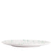 Ontbijtbord wit groen spetters gladde rand Smammriato 21cm - Kleine borden - Enza Fasano