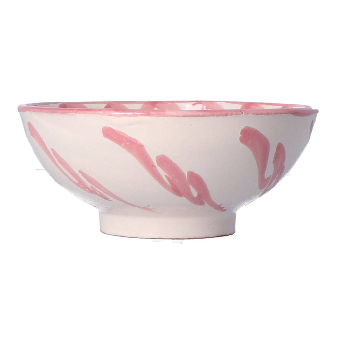 Ontbijtkom Flor roze 15cm - Kommen - Lenta Living