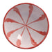 Breakfast bowl Granada stripe coral 15cm - Bowls - Lenta Living